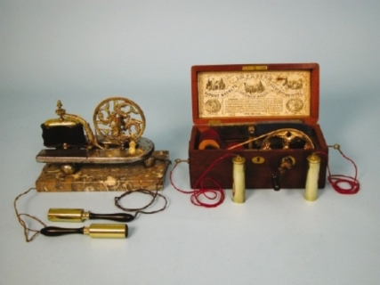 Davis & Kidder's patented Magneto-Electric Machine, c.1880. 